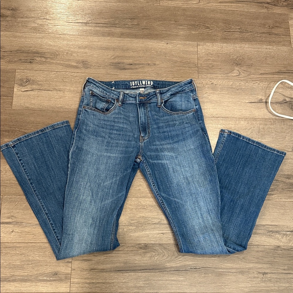 Idyllwind Flare & Wide Leg Blue Jeans